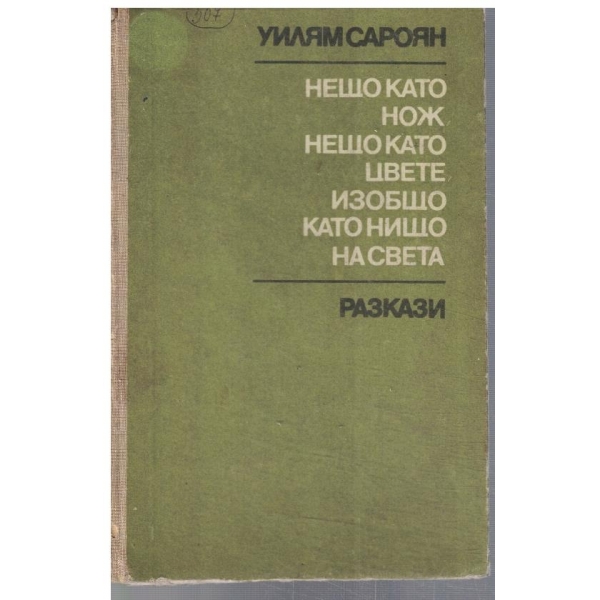 Нещо като нож, нещо като цвете, изобщо като нищо на света