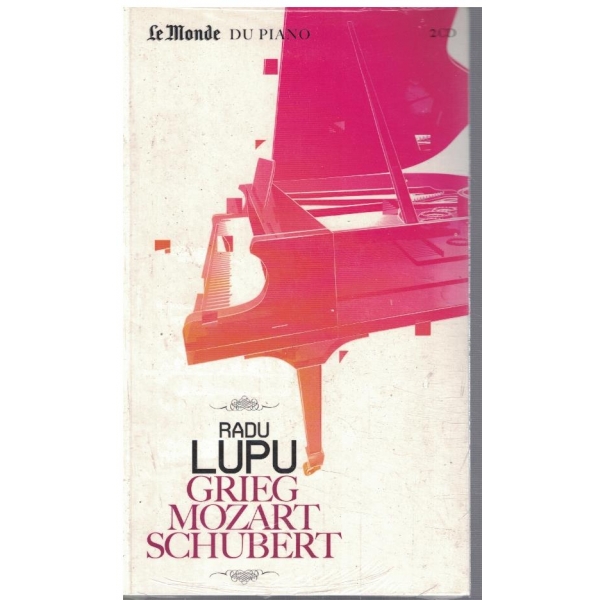 Grieg, Mozart, Schubert du piano + 2 CD