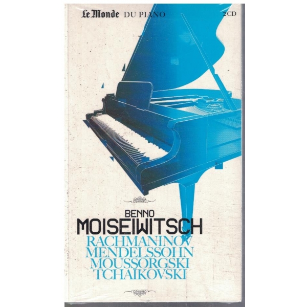 Rachmaninov, Mendelssohn, Moussorgski, Tchaikovski du diano + 2 CD