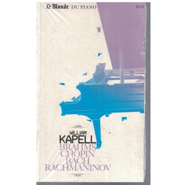 Brahms, Chopin, Bach, Rachmaninov du piano + 2CD