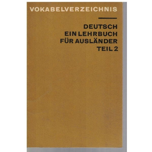Deutsch ein lehrboch fur auslander - teil 2