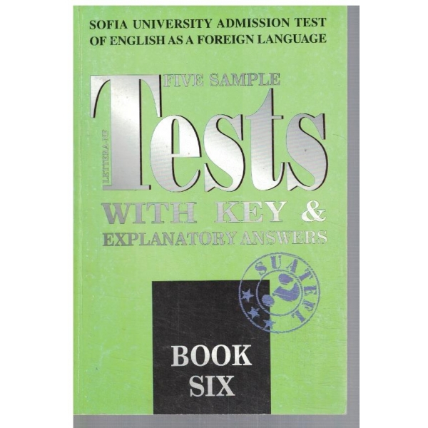 Five sample Tests with key & explanatory answers - book 6