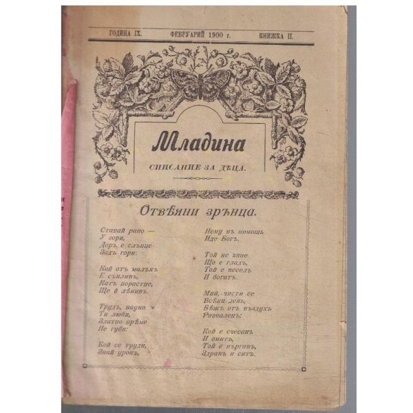 Младина кн.2/1900