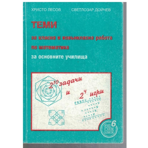 Теми за класна и извънкласна работа по математика